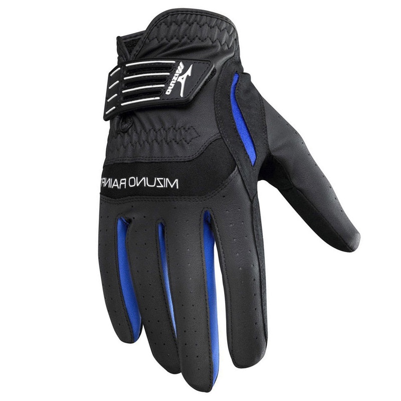 Mizuno Rainfit Golf Glove Black/Royal – 14 Men