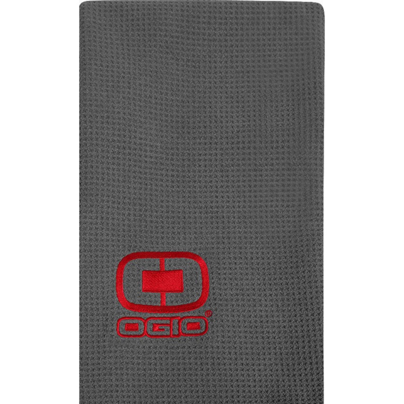 Ogio Microfibre Towel – Grey/Red