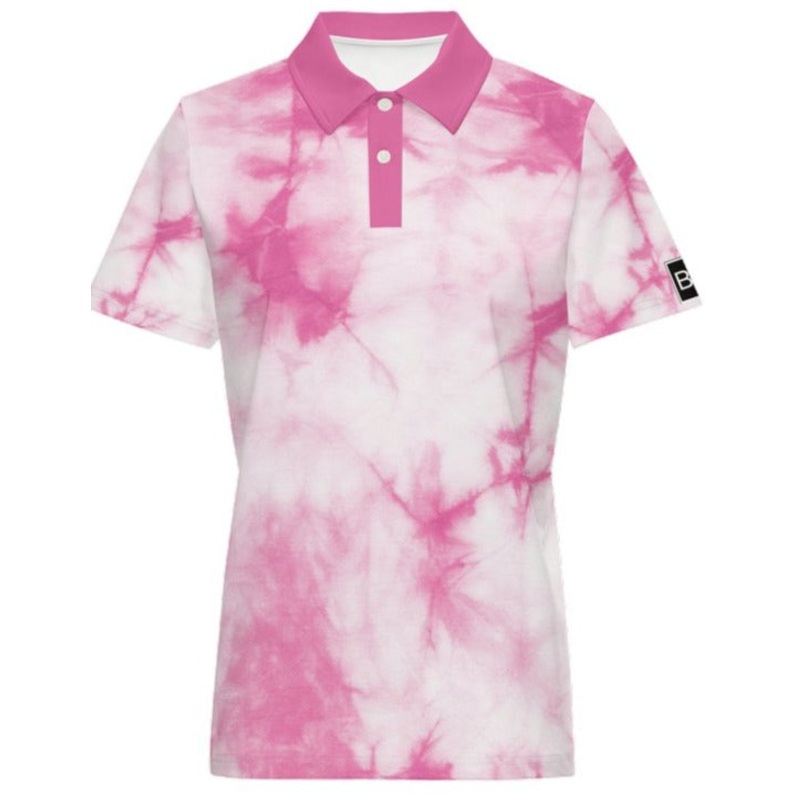 Women’s Classic Fit Tie-dye Stretch Polo
