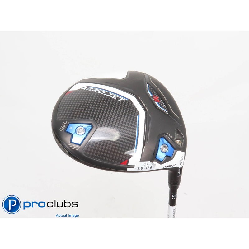 Cobra AEROJET MAX 10.5* DRIVER – UST Helium Black 4F2 Senior Flex – 409876