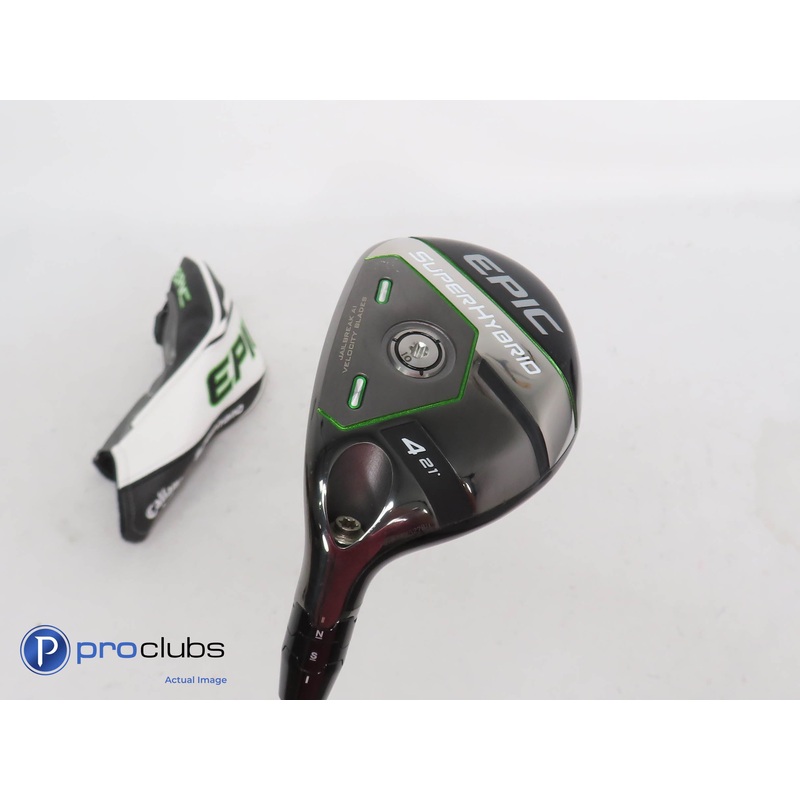 Left Handed Callaway Epic Super Hybrid 21* #4 – SteelFiber fc75 Regular – 360418