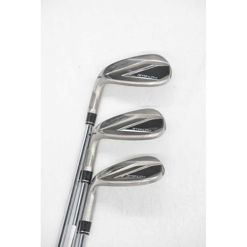 Lefty TaylorMade Stealth PW, AW, SW Wedge Set R Flex