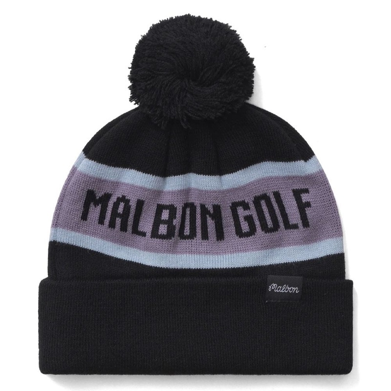 Malbon Alaska Golf Beanie Black – FW24 Men