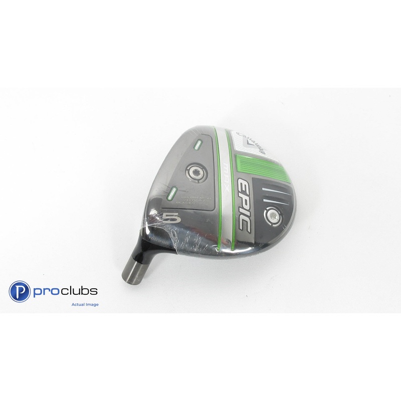 New! Left Handed Callaway 21′ Epic MAX 18* 5 Wood – Head Only – 334293