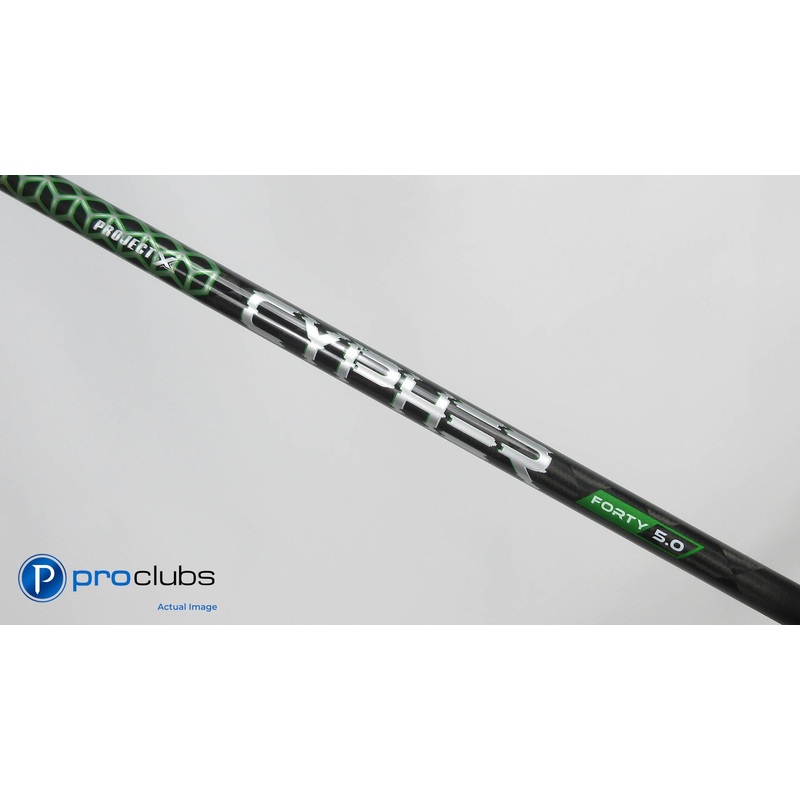 NEW! PROJECT X CYPHER FORTY 5.0 Senior Flex Driver Shaft w/ TITLEIST Tip 408605