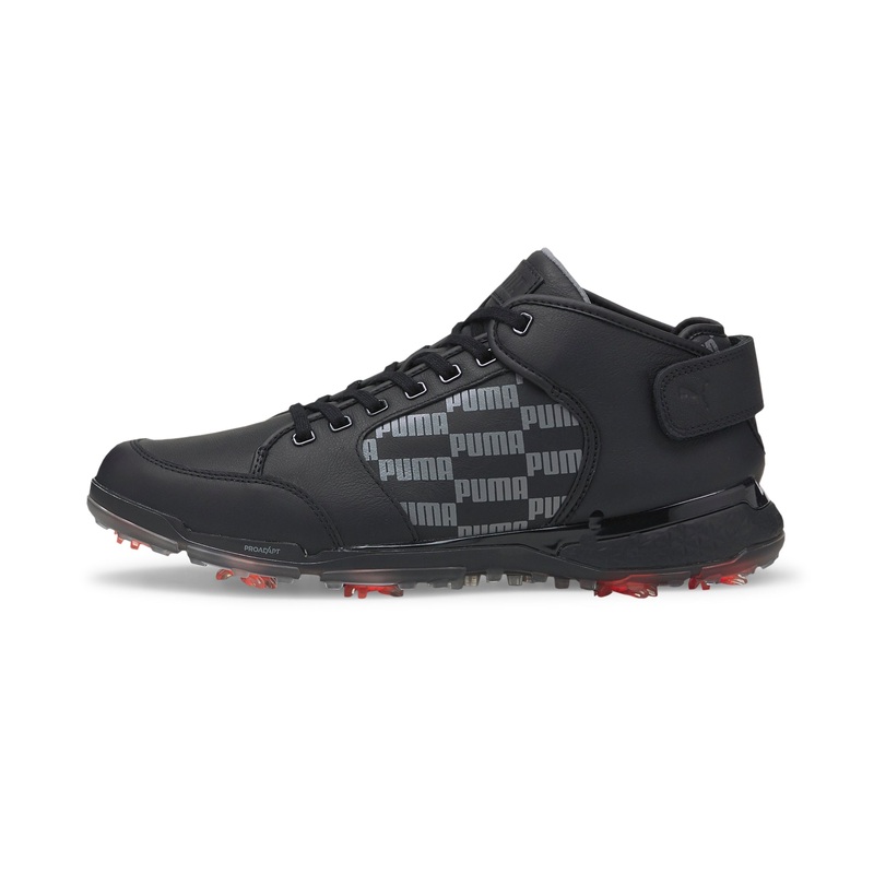 Puma Mens Proadapt Delta Mid Golf Shoes – Black/Quiet Shade