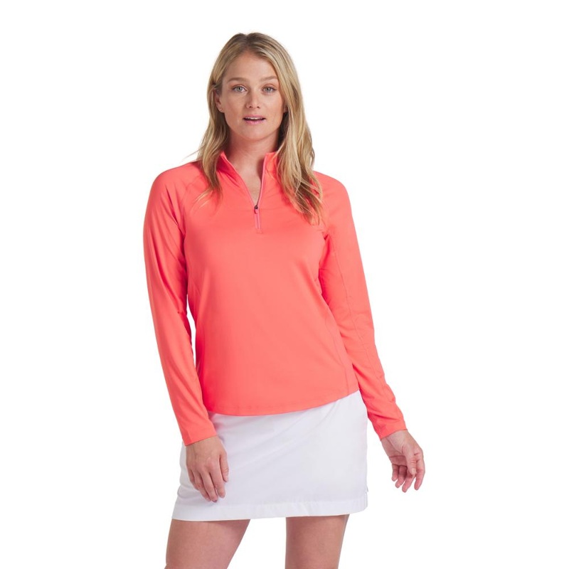 Puma Women’s You-V Solid 1/4 Zip Pullover