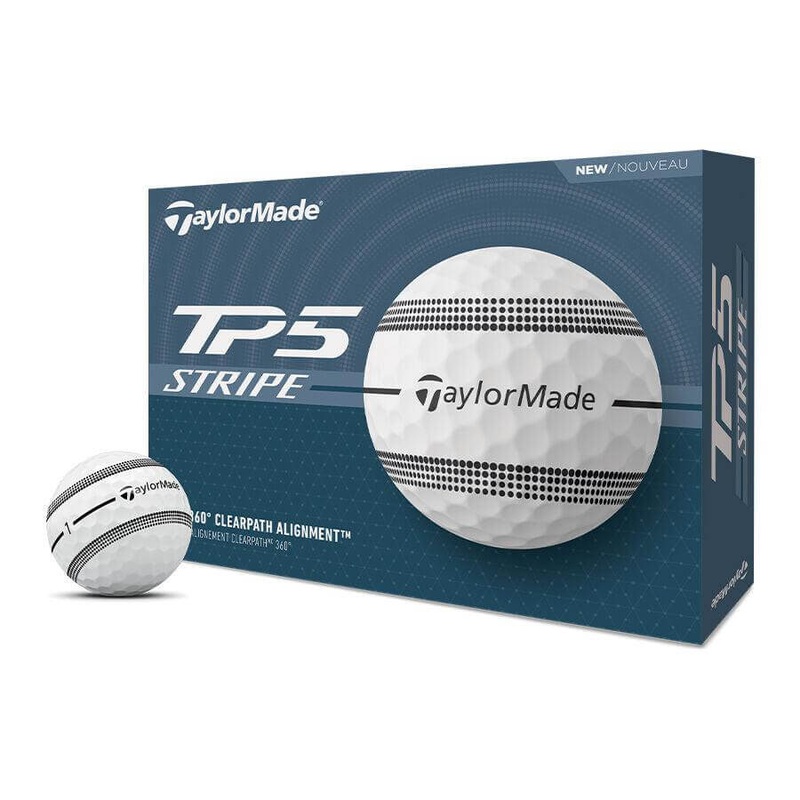 Taylormade TP5 Stripe Golf Balls – One Dozen