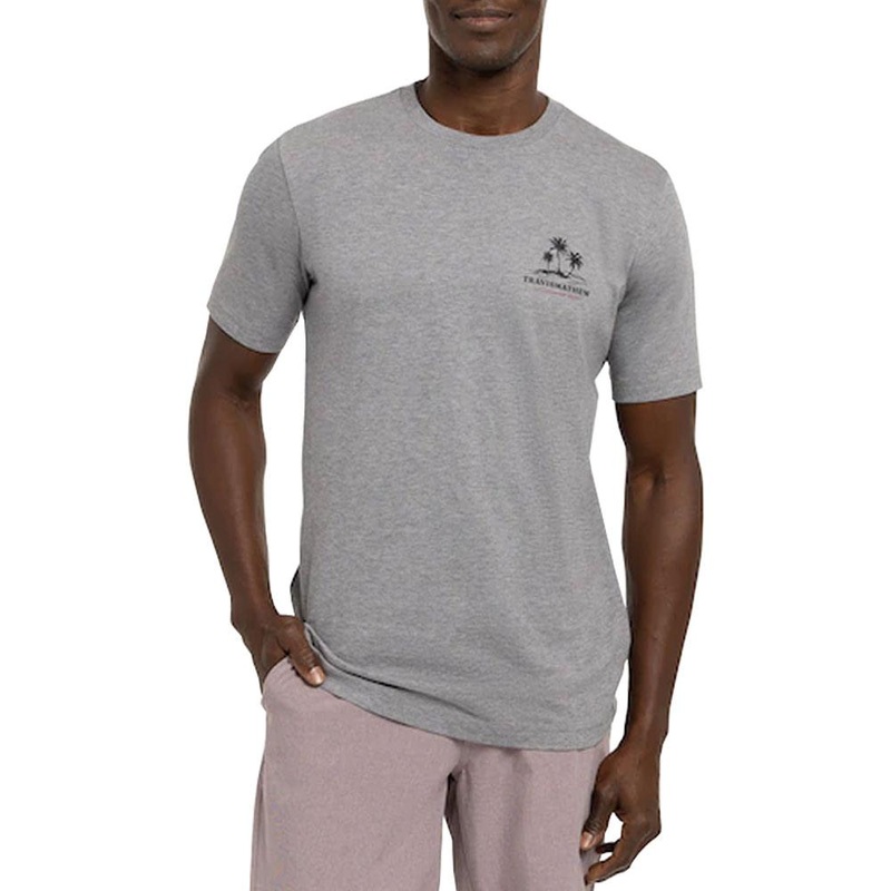 TravisMathew Sit and Go Golf T-Shirt Heather Gray – FW22 Men