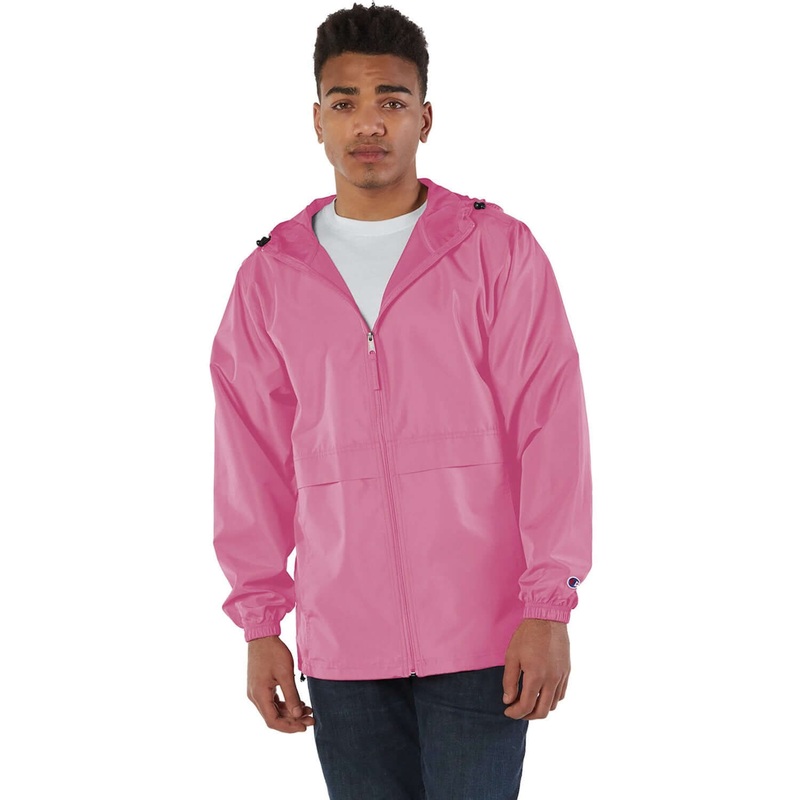Custom Logo Champion Adult Full-Zip Anorak Jacket – Mens