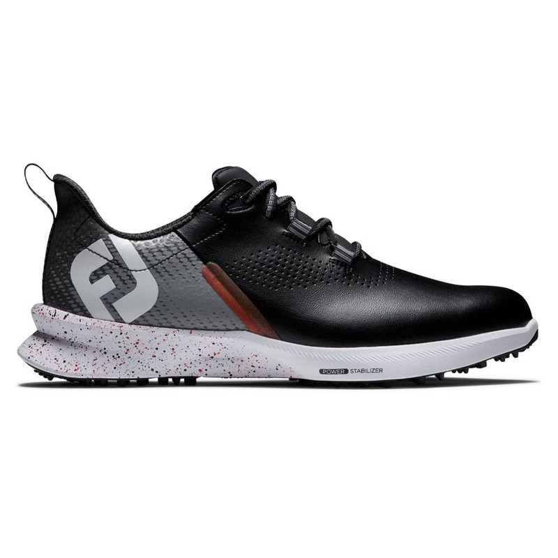 FootJoy FJ Fuel Spikeless Golf Shoes Previous Season Style Black/Gray – 24 Men