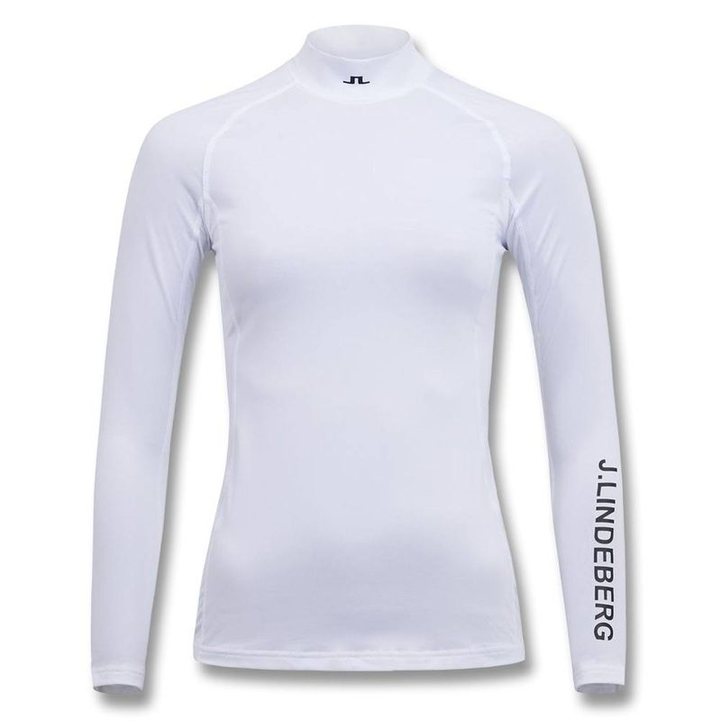 J.Lindeberg Asa Soft Compression Golf Baselayer White – SS25 Women