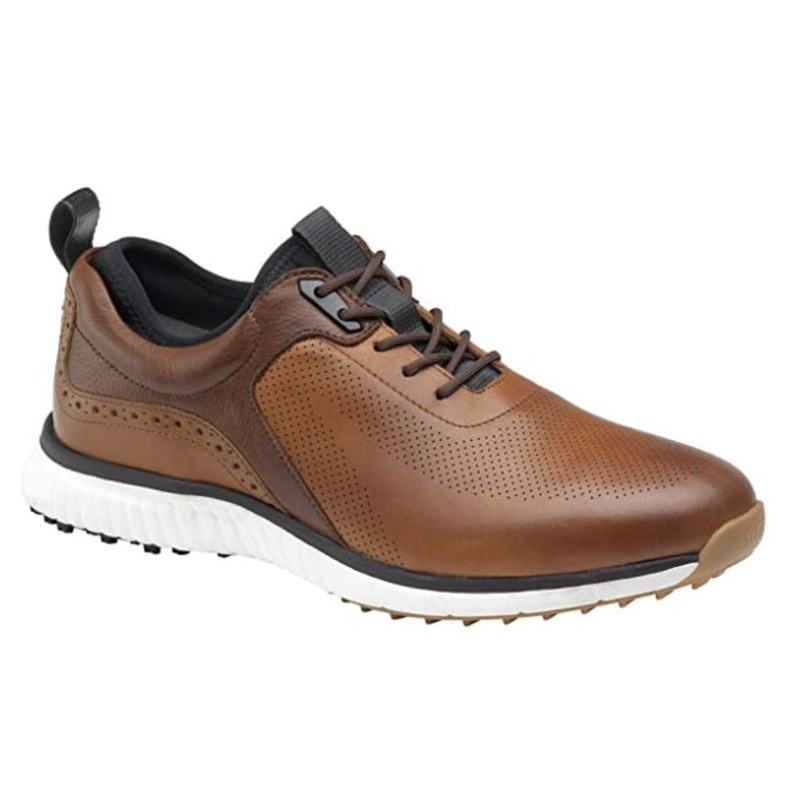 Johnston & Murphy Men’s XC4 H1 Luxe Hybrid Golf Shoes Tan