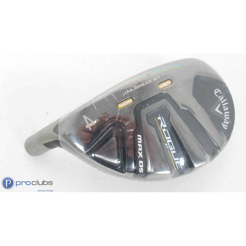 NEW! Left Handed Callaway Rogue ST MAX OS 21* – 4 Hybrid – Head Only – L/H 366213
