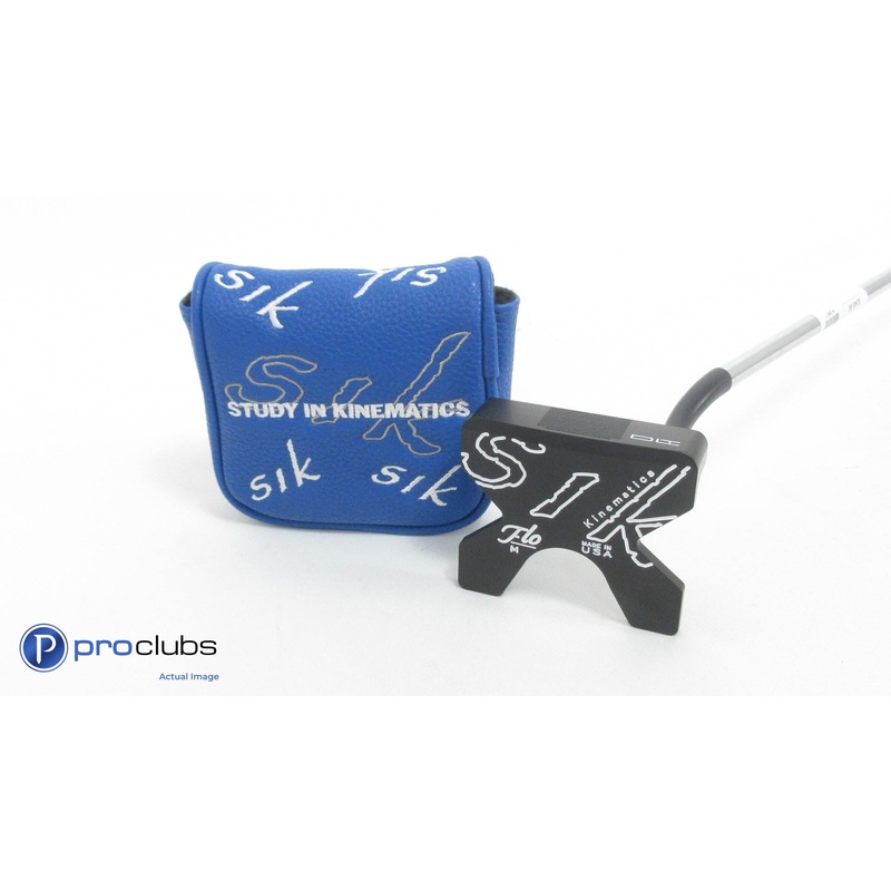 New! SIK Flo M Series Black Swept Neck 33″ Putter w/ HC (Topline) – 368017