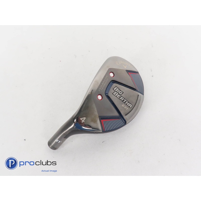 Nice! Left Handed Callaway Big Bertha B21 21* 4 Hybrid – Head Only – 329712