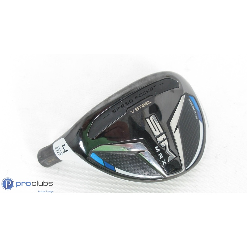 Nice! Left Handed TaylorMade SIM Max 22* 4 Hybrid -Head Only- LH 277424