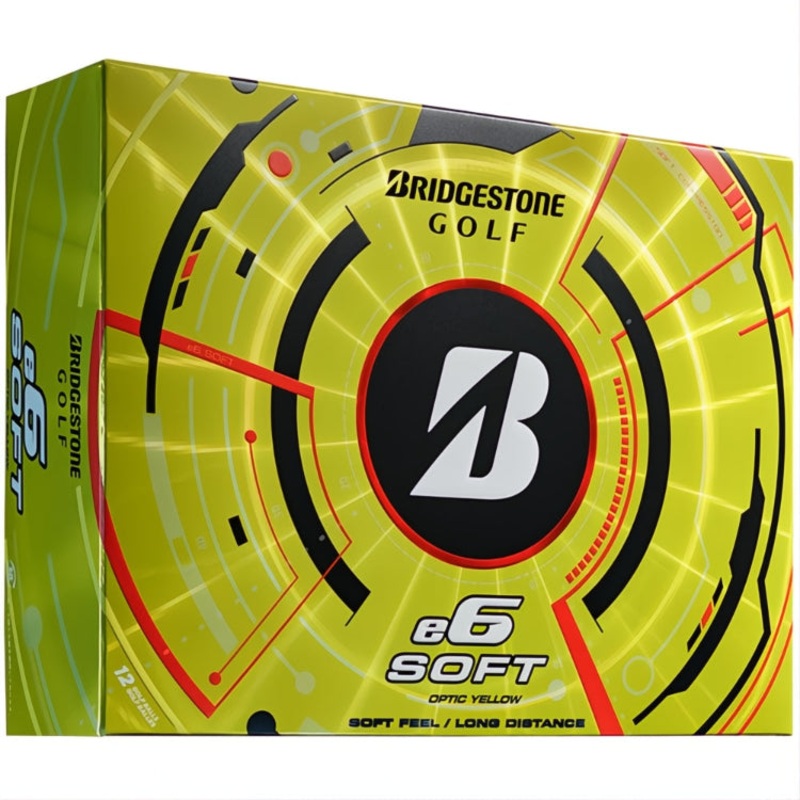 Bridgestone E6 Golf Balls – Yellow