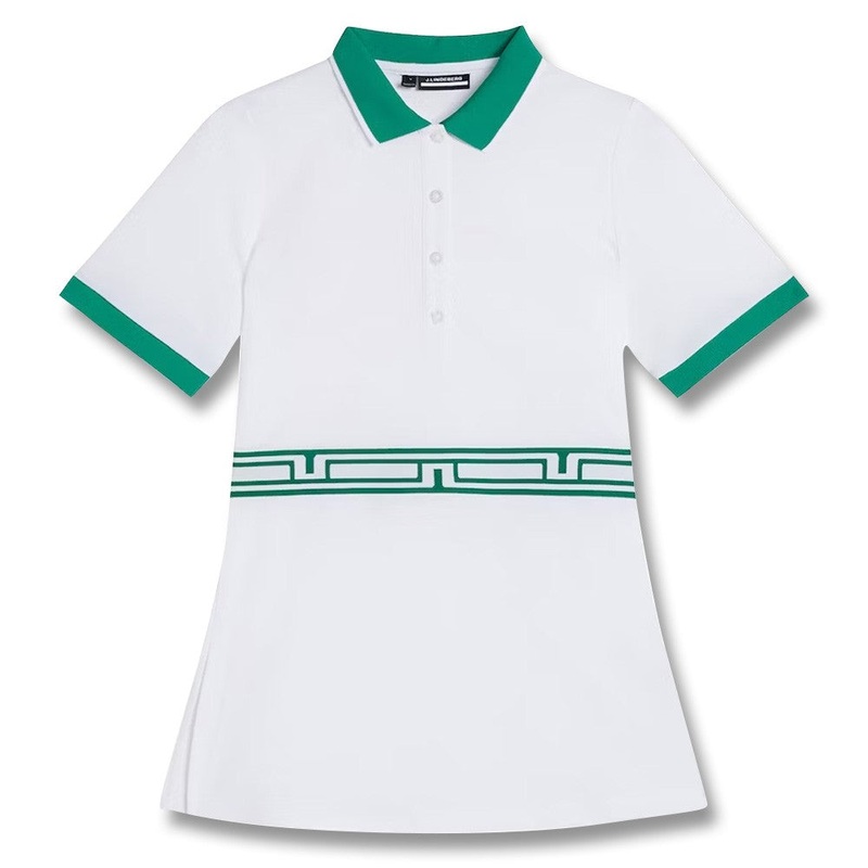 J.Lindeberg Belina Golf Polo White – SS23 Women