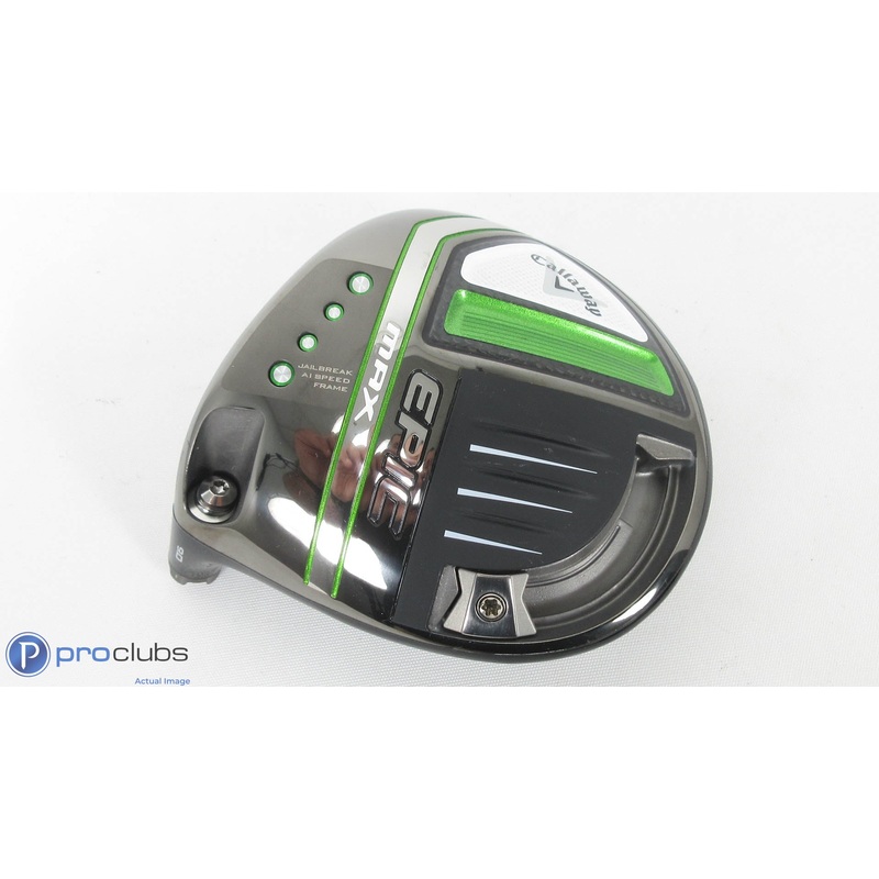 Left Handed Callaway Epic Max 9.0* Driver – Head Only – L/H 363305