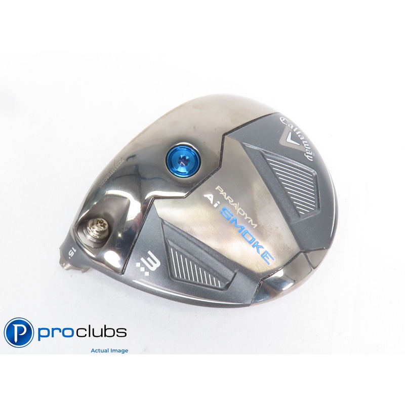 Mint! Left Handed Callaway PARADYM Ai Smoke Triple Diamond 15* 3 Wood – 429469