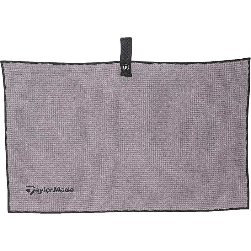 TaylorMade Golf MICROFIBER CART TOWEL (GRAY), 15″ X 24″