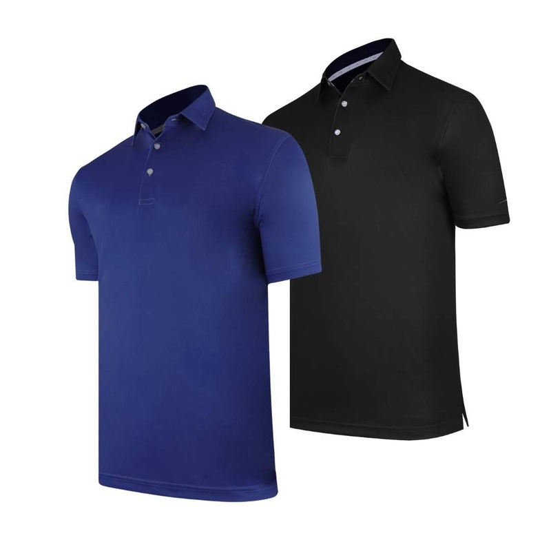 Backspin Men’s Solid Golf Polo 2023