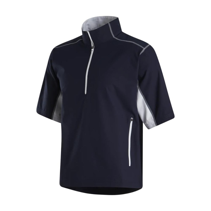 FootJoy Men’s Short Sleeve Sport Windshirt – Navy