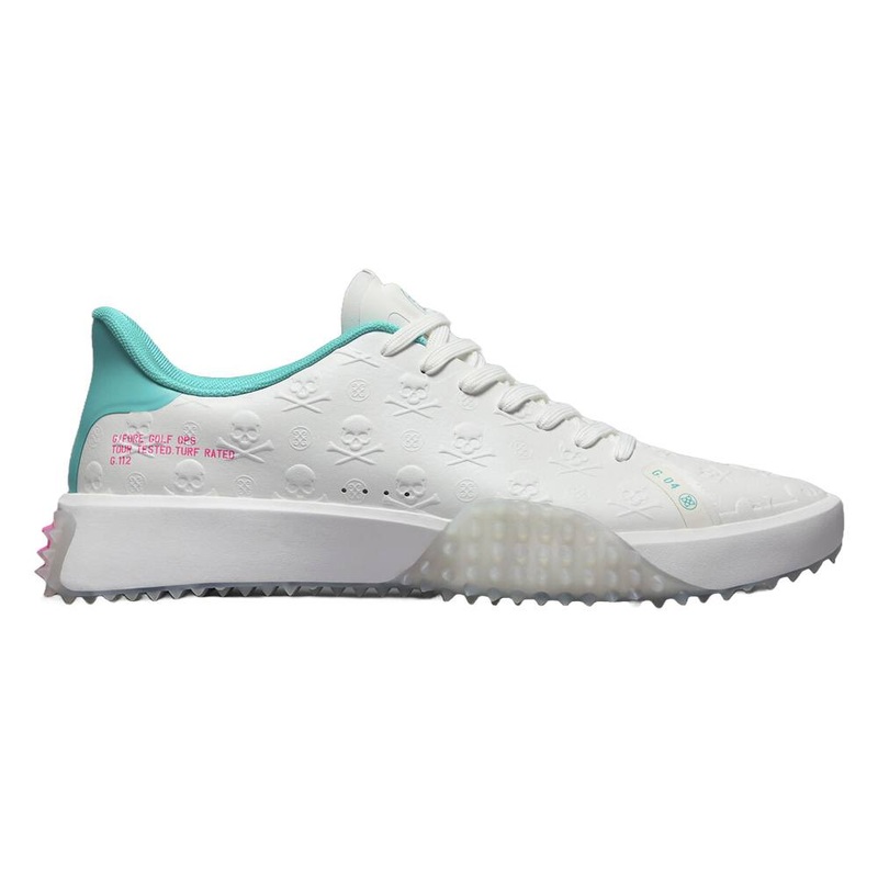 Gfore G.112 Embossed Skull & Tees Spikeless Golf Shoes Snow/Sardinia – SP25 Men