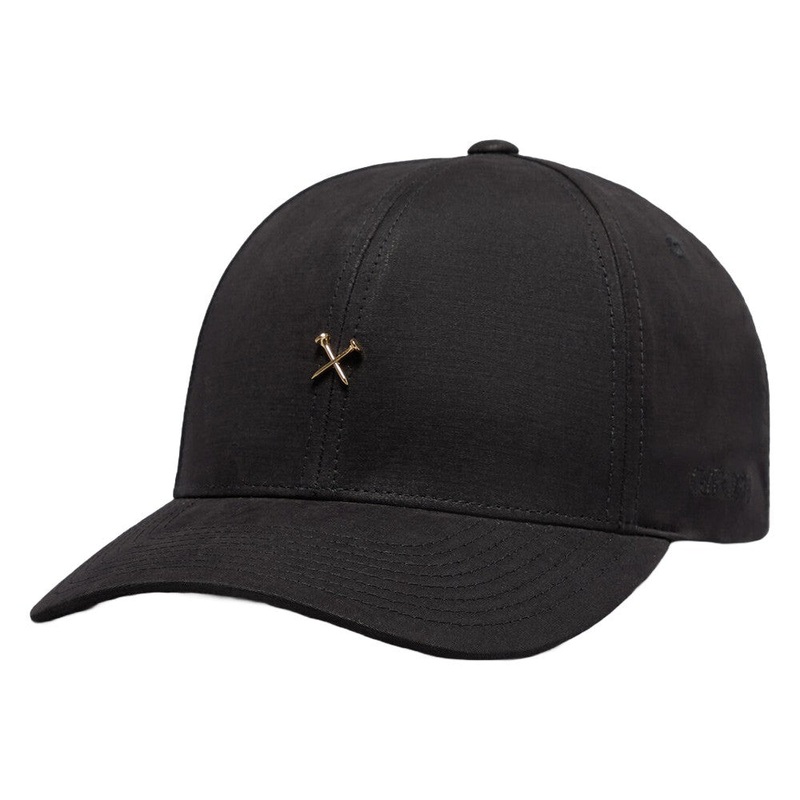 Gfore Metal Tees Waxed Cotton Low Profile Golf Cap Onyx – SP25 Women