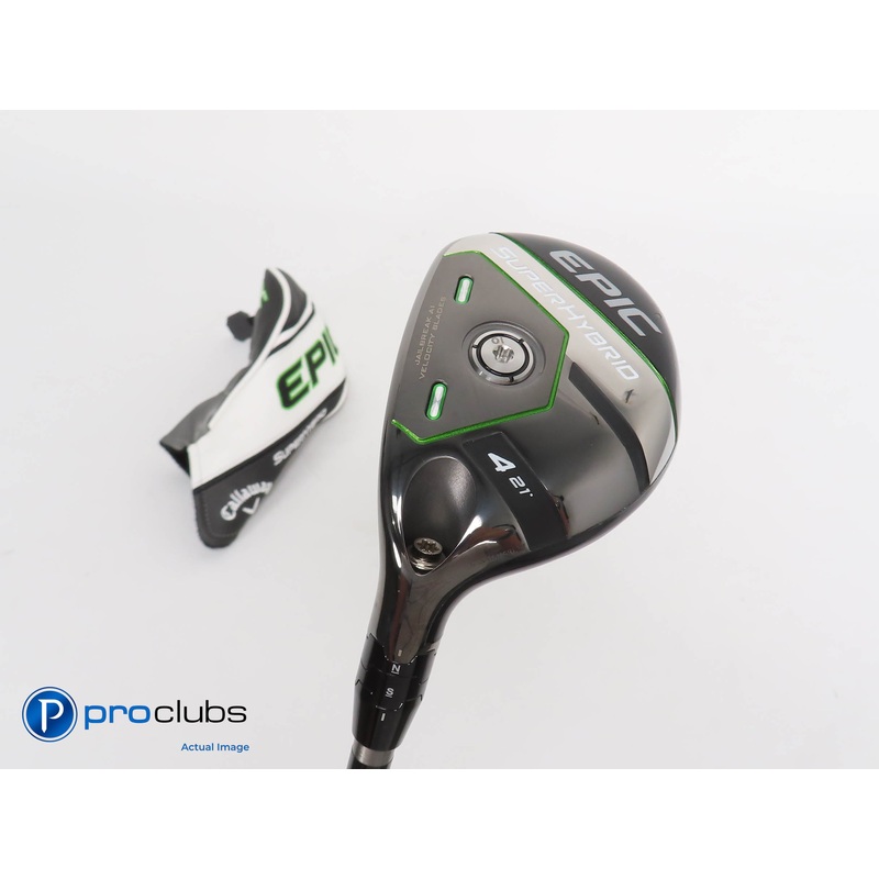 Left Handed Callaway Epic 21* 4 Super Hybrid w/HC-SteelFiber Regular Flex 315446