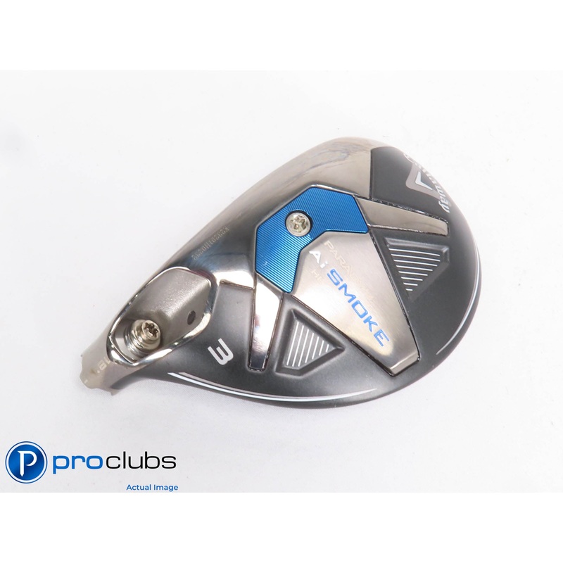 Left Handed Callaway PARADYM Ai Smoke HL 18* 3 Hybrid – Head Only – L/H – 429140