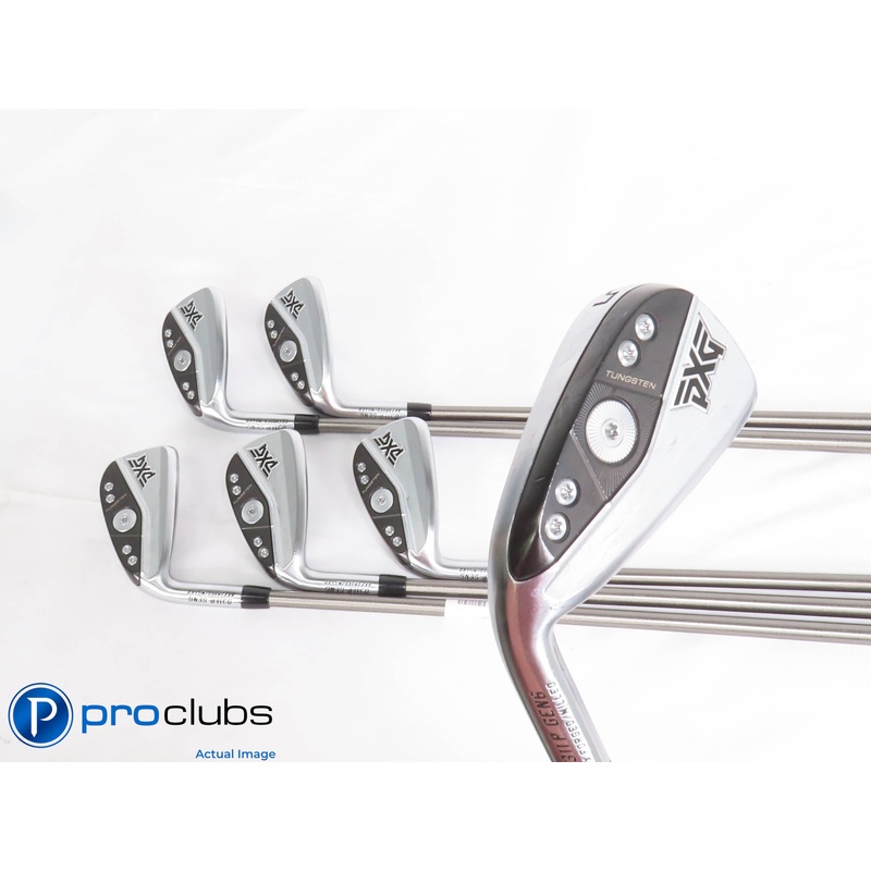 Left Handed PXG 0311P Gen6 Chrome 5-PW, GW Irons (NO 7 Iron) – Regular – 438671