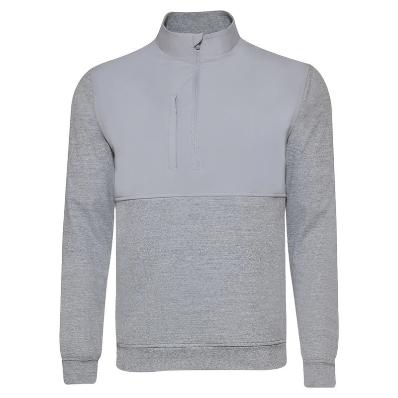 Straight Down Harding Hybrid Quarter Zip Golf Pullover Storm – FW24 Men