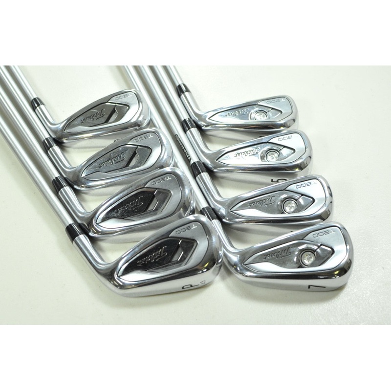 Titleist T200 2019 4-PW,48* Iron Set Regular Plus Right KBS Tour Steel # 200076
