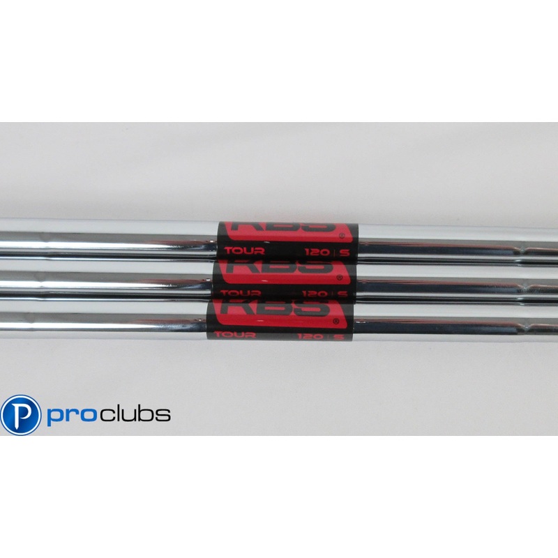 3pc NEW KBS TOUR 120 STIFF FLEX STEEL WEDGE SHAFTS .355 #416232