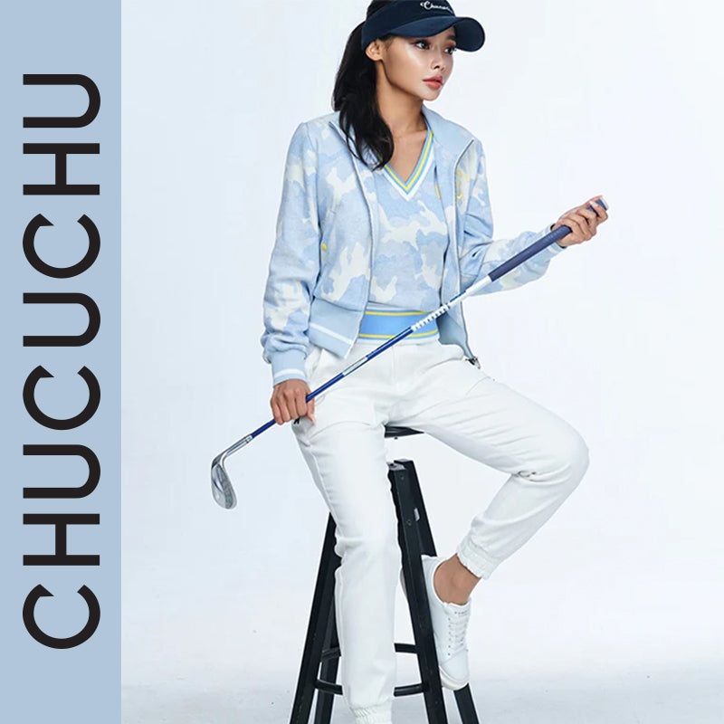 CHUCUCHU Women Corduroy Pocket Pants