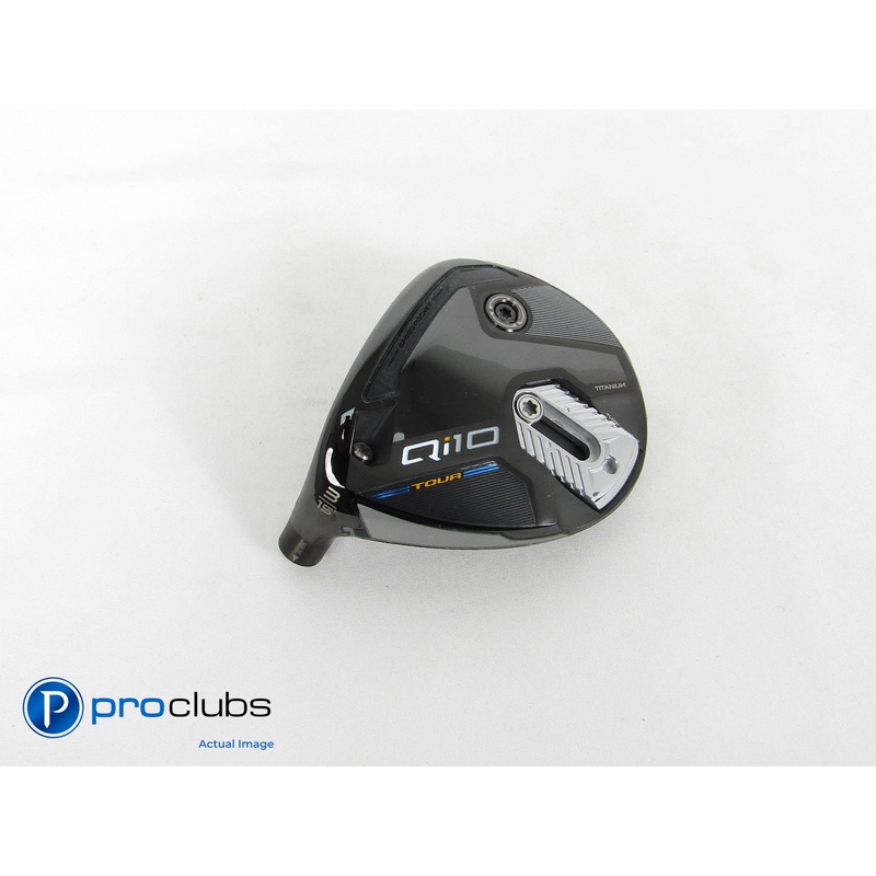 Excellent! Left Handed TaylorMade Qi10 Tour 15* 3 Wood – Head Only – 430079
