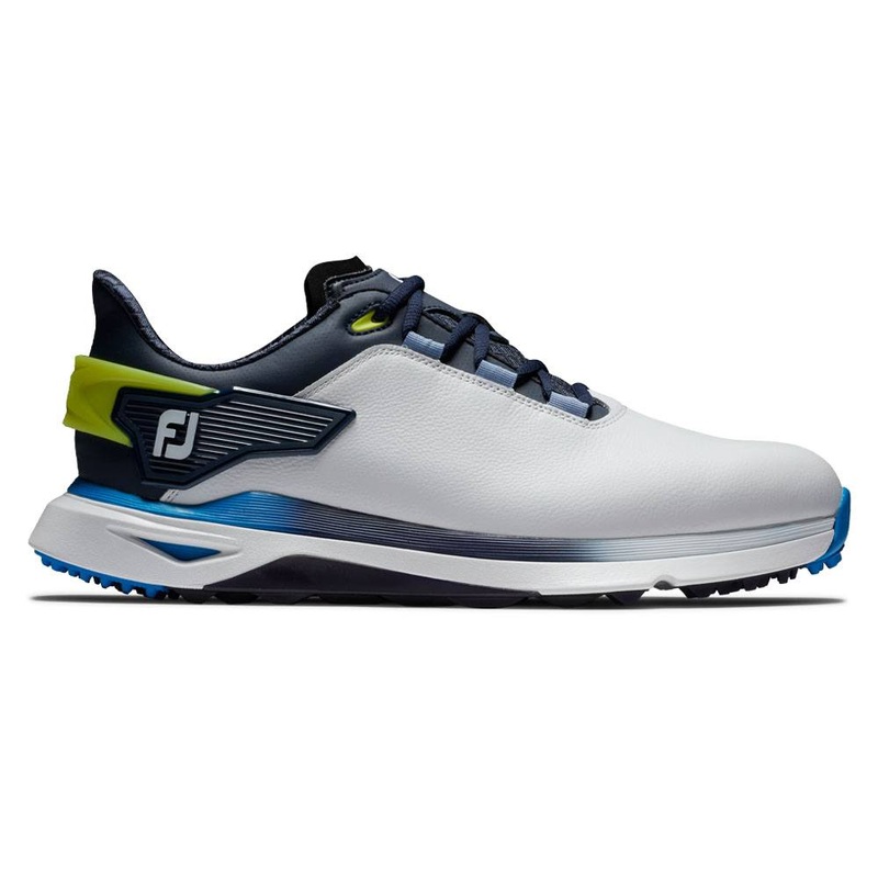 FootJoy ProSLX Spikeless Golf Shoes Previous Season Style White/Navy – 24 Men
