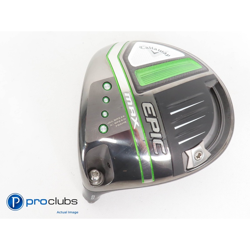 Left Handed Callaway 21′ Epic MAX 10.5* Driver – Head Only – 321877