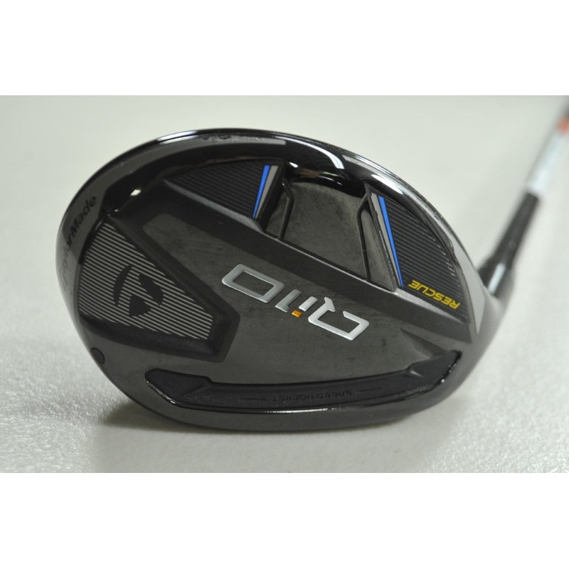 LEFT HANDED TaylorMade Qi10 Rescue 3-19* Hybrid Stiff Ventus TR Graphite #194660