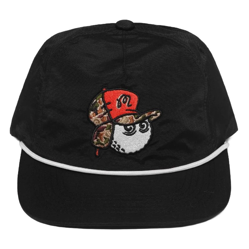 Malbon Fudd Buckets Nylon Rope Golf Cap Black – FW24 Men