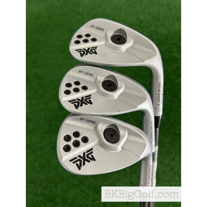 PXG Sugar Daddy II Chrome 3 Wedge Set (50, 54, & 60 Degrees)