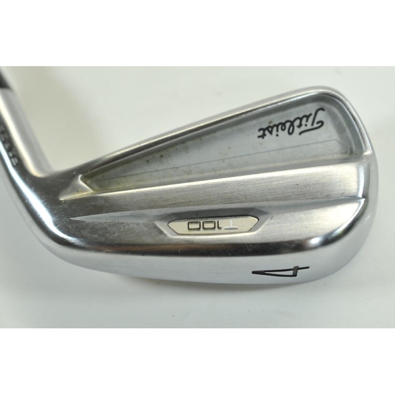 Titleist T100 2021 Single 4 Iron Stiff Right AMT Tour White S300 Steel # 185867