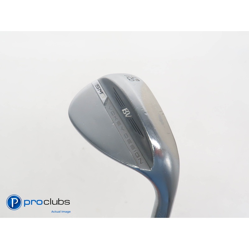 Titleist Vokey SM8 Chrome 58*(10*) WEDGE S-Grind – Vokey Wedge Flex 390500