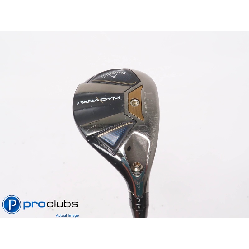 Callaway PARADYM 27* 6 Hybrid – UST Recoil ESX 460 F2 Senior Flex – 446511