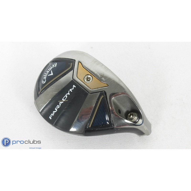 Callaway Paradym X 18* 3 Hybrid – Head Only- 383633