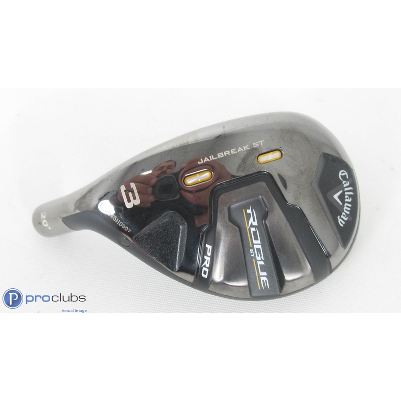 Excellent! Left Handed Callaway Rogue ST PRO 20* 3 Hybrid – Head Only – 364856