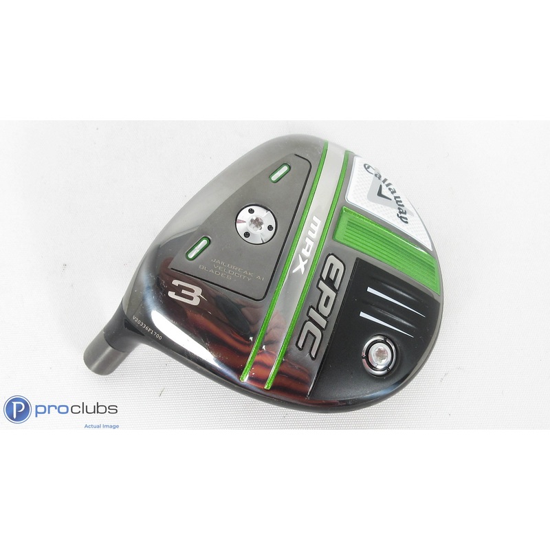 Left Handed Callaway Epic Max 15* – 3 Wood – Head Only – L/H 366133