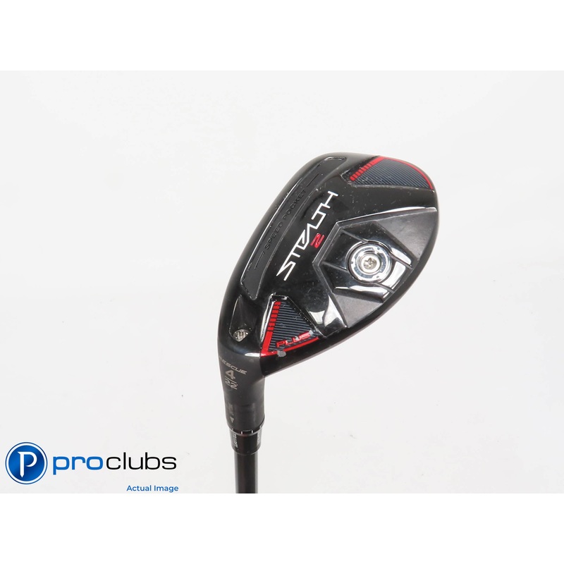 Left Handed TaylorMade Stealth 2 Plus+ 22* 4 Hybrid – Tensei Blue Regular 411296